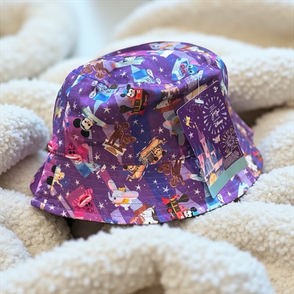 Disney Accessories - Disney Parks Character Bucket Hat-Adult Sized NWT